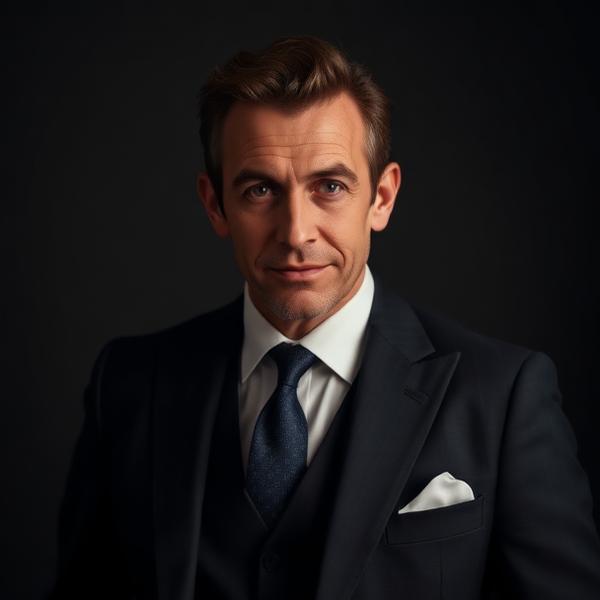 Portrait of James R., MomentCraft client